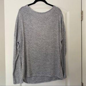 3/$15 Light Blue Heathered Pullover Sweater